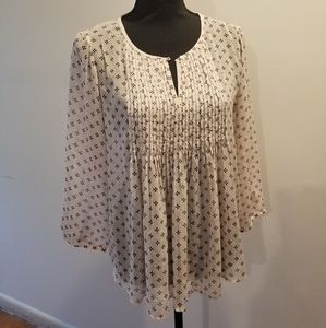 Blush pink lightweight blouse